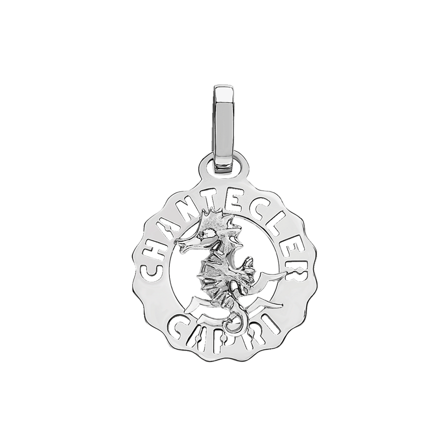 Ciondolo et voilà logo chantecler argento c.42450