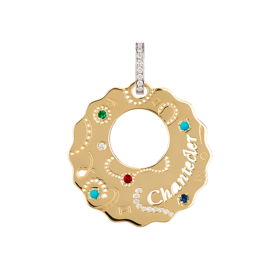 Ciondolo suamèm oro 30625