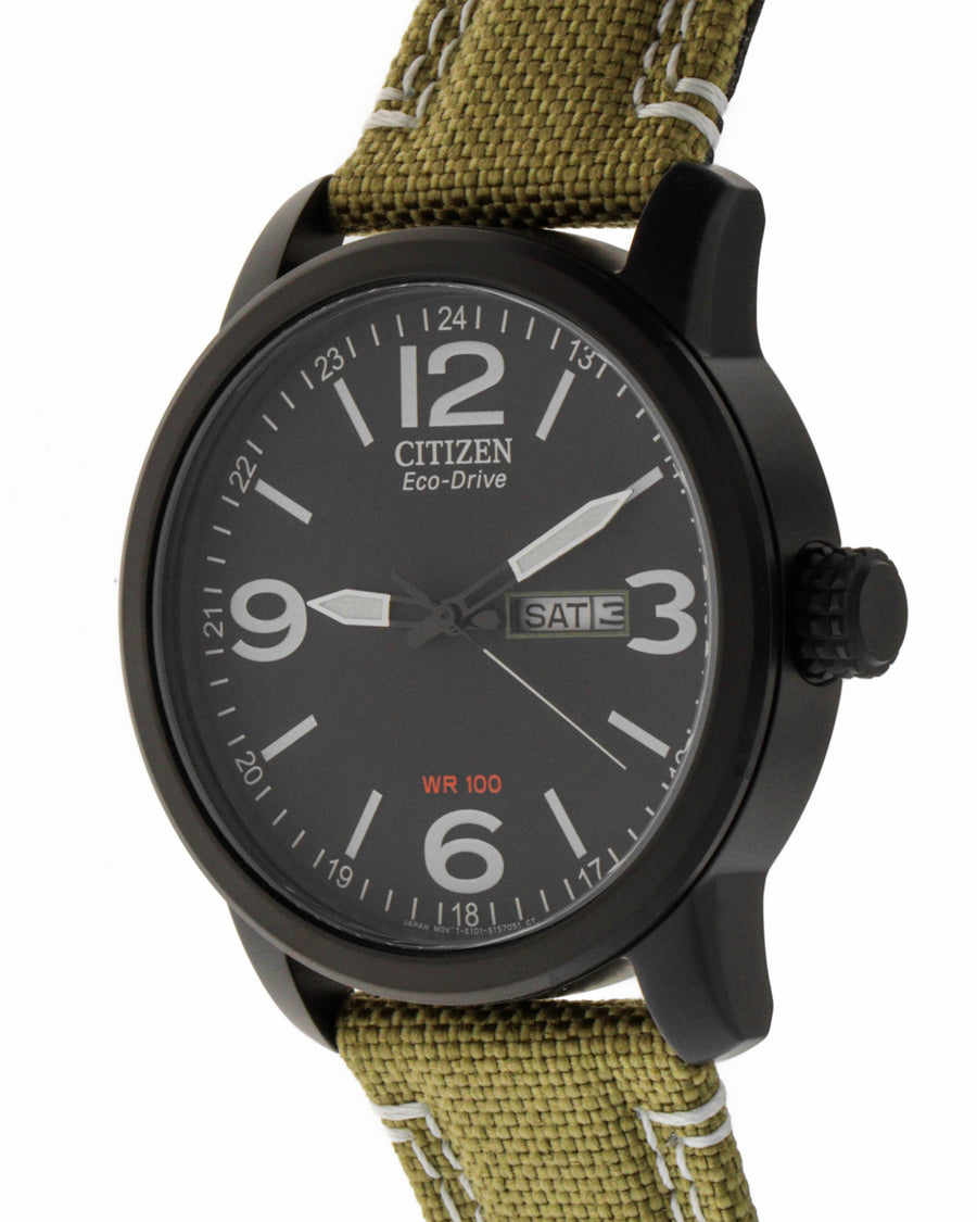 Citizen orologio solo tempo uomo urban eco drive bm8476-23e