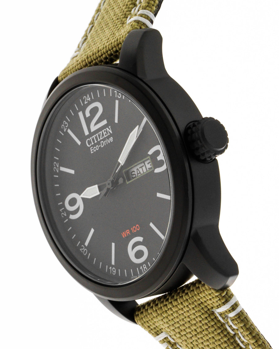 Citizen orologio solo tempo uomo urban eco drive bm8476-23e