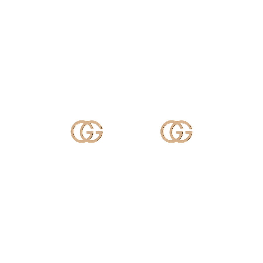 GG Running earrings in 18kt pink gold YBD702801001