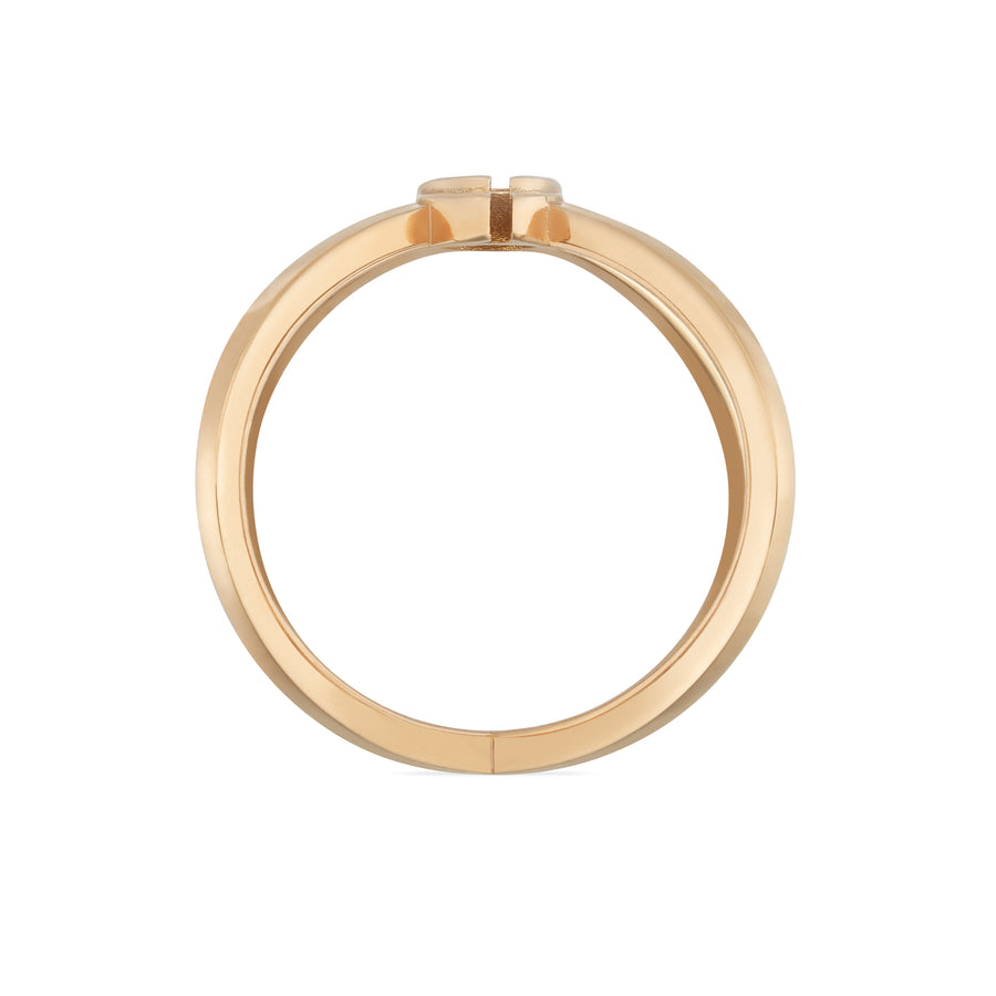 GG Running ring in 18kt pink gold YBC702344001