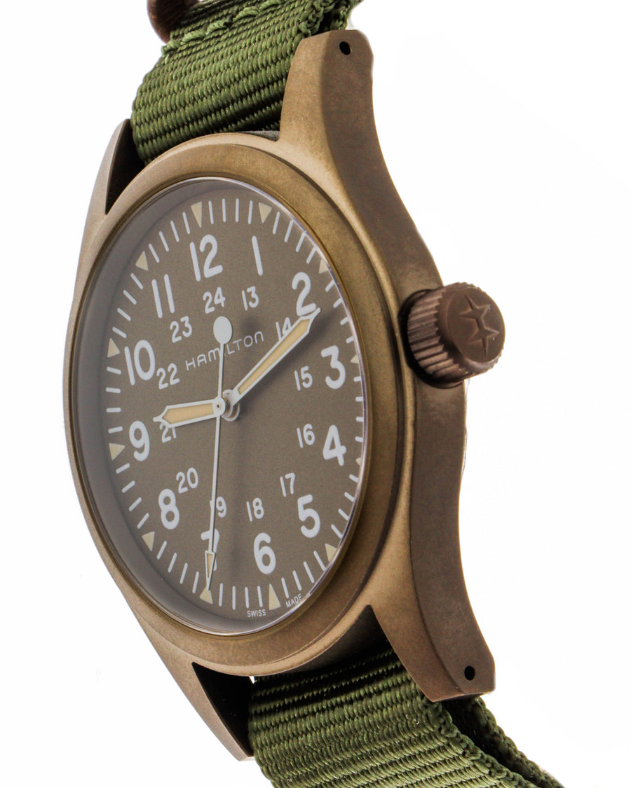 Khaki field mechanical meccanico | 38mm | h69449961