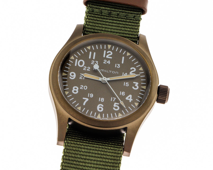 Khaki field mechanical meccanico | 38mm | h69449961