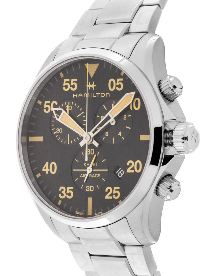 Khaki aviation khaki pilot chrono quartz quarzo | 44mm | h76722131
