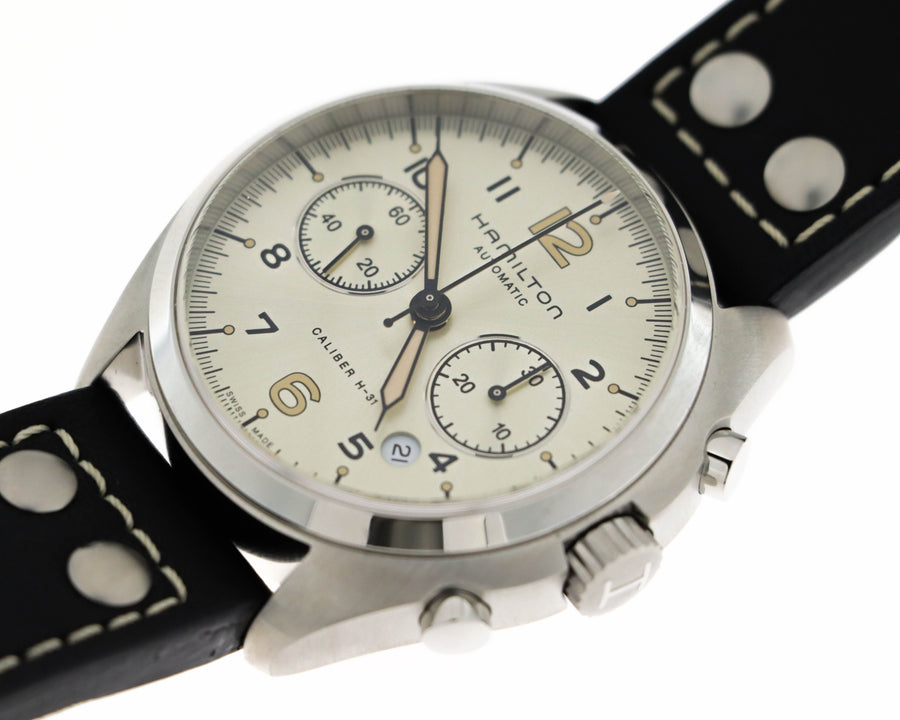 Khaki aviation khaki pilot pioneer auto chrono carica automatica | 41mm | h76416755