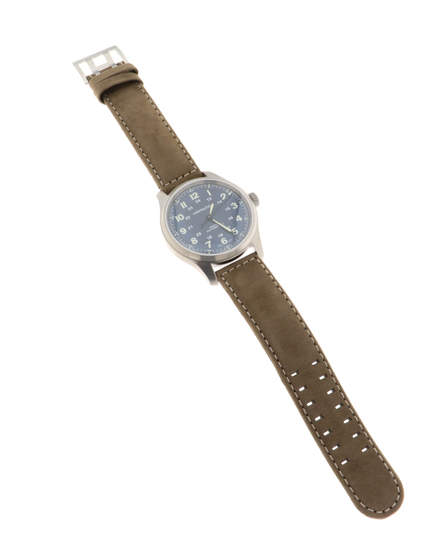 Khaki field titanium auto carica automatica | 42mm | h70545540