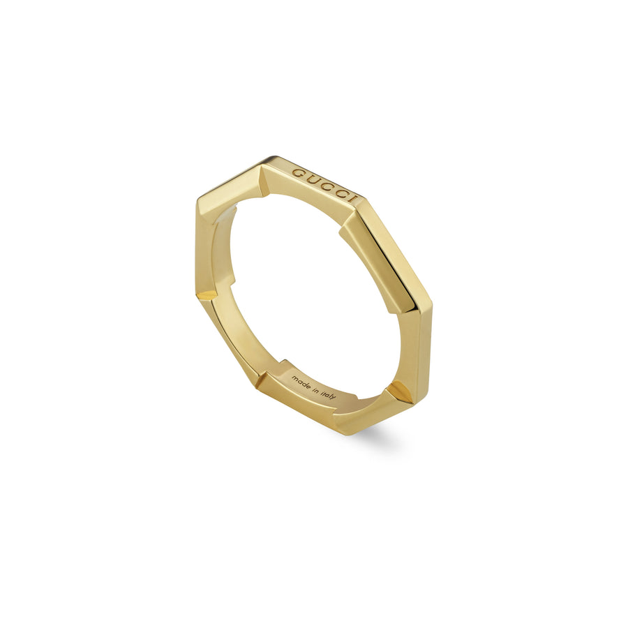 Link to Love ring in 18kt yellow gold YBC662194001