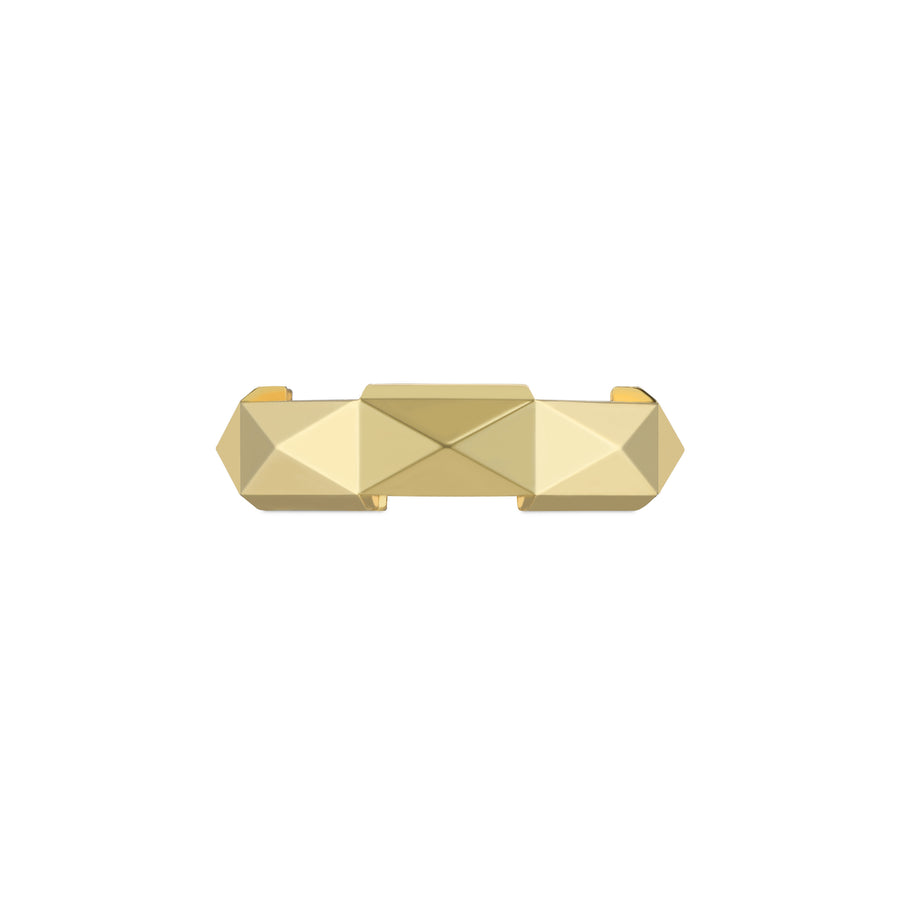 Link to Love studded ring in 18kt yellow gold YBC662184001