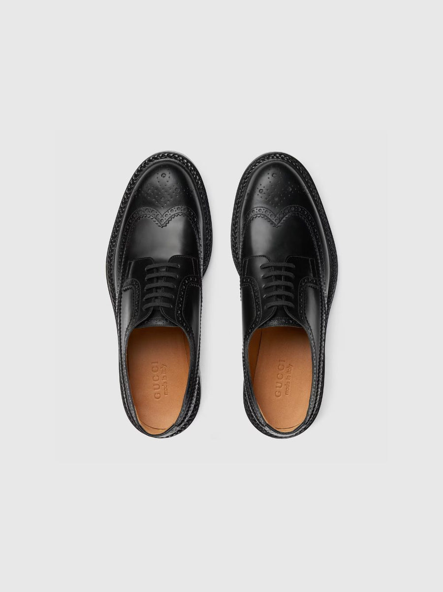 Men's lace-up shoe with brogue details 6698300GQ001000