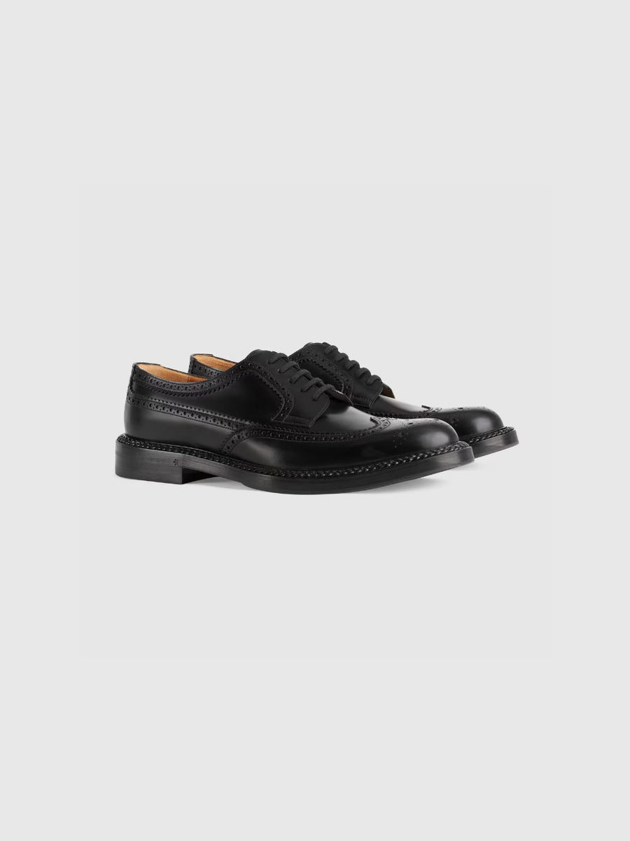 Men's lace-up shoe with brogue details 6698300GQ001000