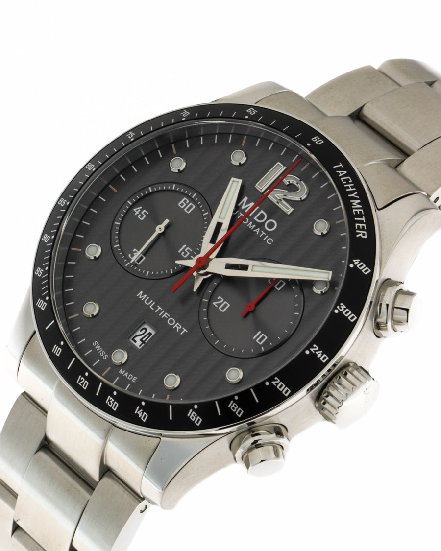 Multifort chronograph aluminium bezel m0256271106100