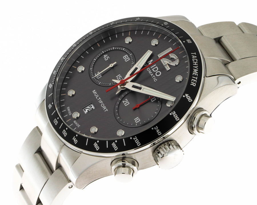 Multifort chronograph aluminium bezel m0256271106100