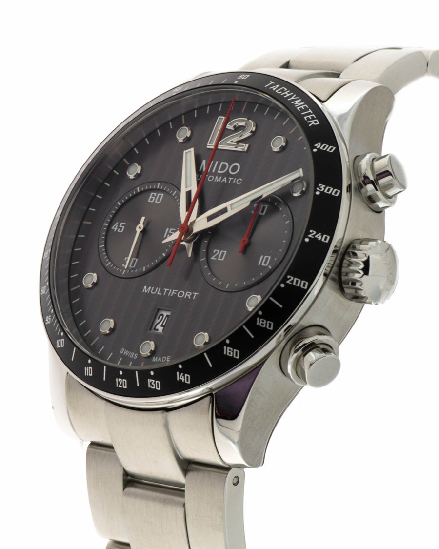 Multifort chronograph aluminium bezel m0256271106100