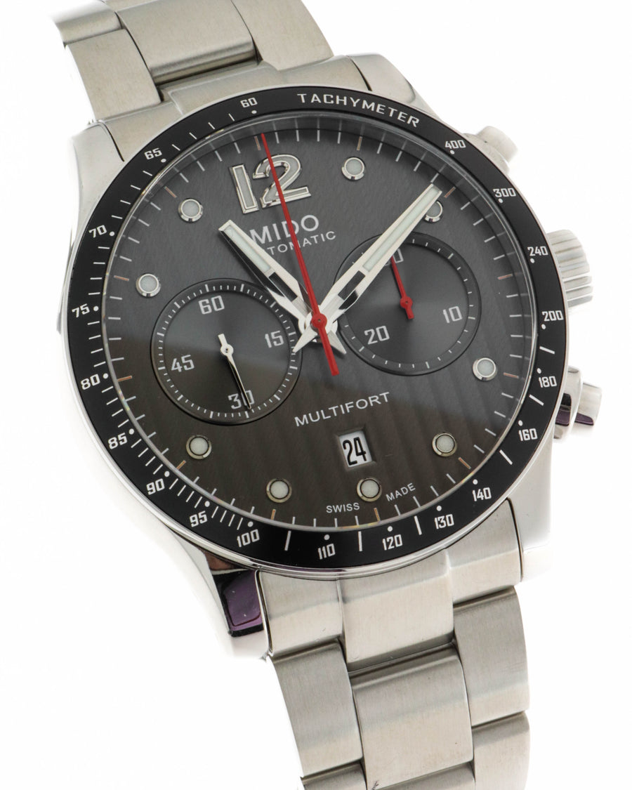 Multifort chronograph aluminium bezel m0256271106100