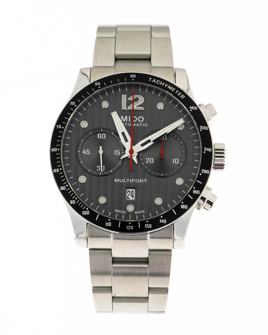 Multifort chronograph aluminium bezel m0256271106100