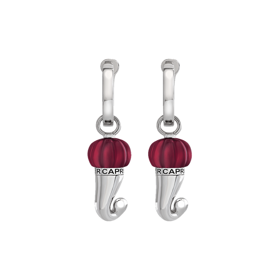 Orecchini et voilà corni argento c.43679