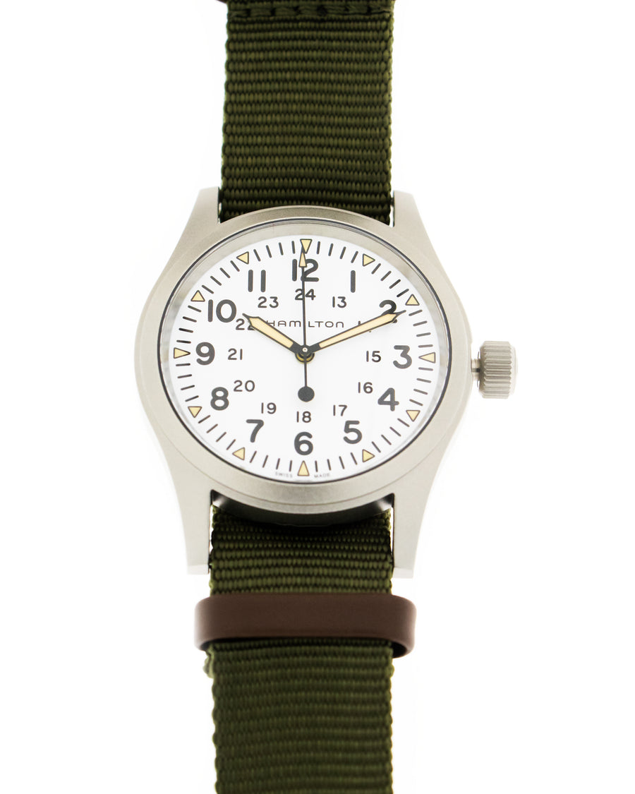 Orologio hamilton field h69439411 khaki field