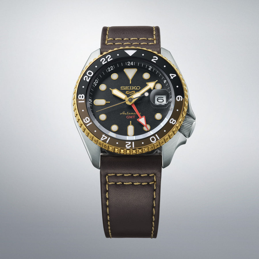 Orologio seiko 5 sports automatico gmt ssk036k1