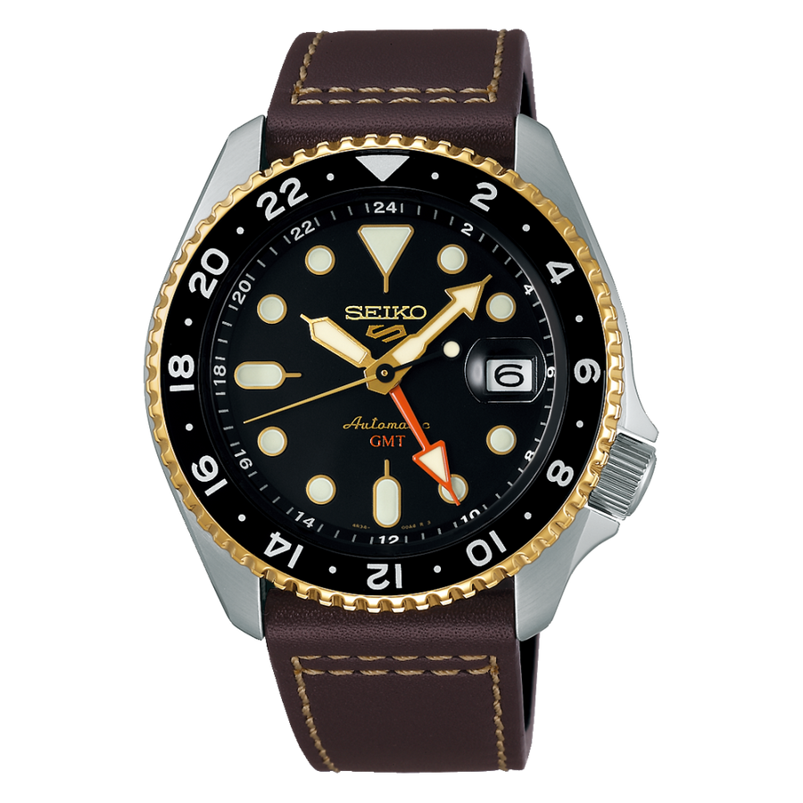 Orologio seiko 5 sports automatico gmt ssk036k1