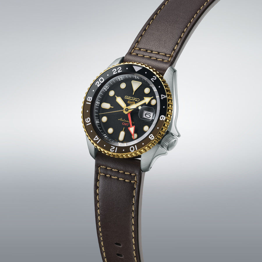 Orologio seiko 5 sports automatico gmt ssk036k1
