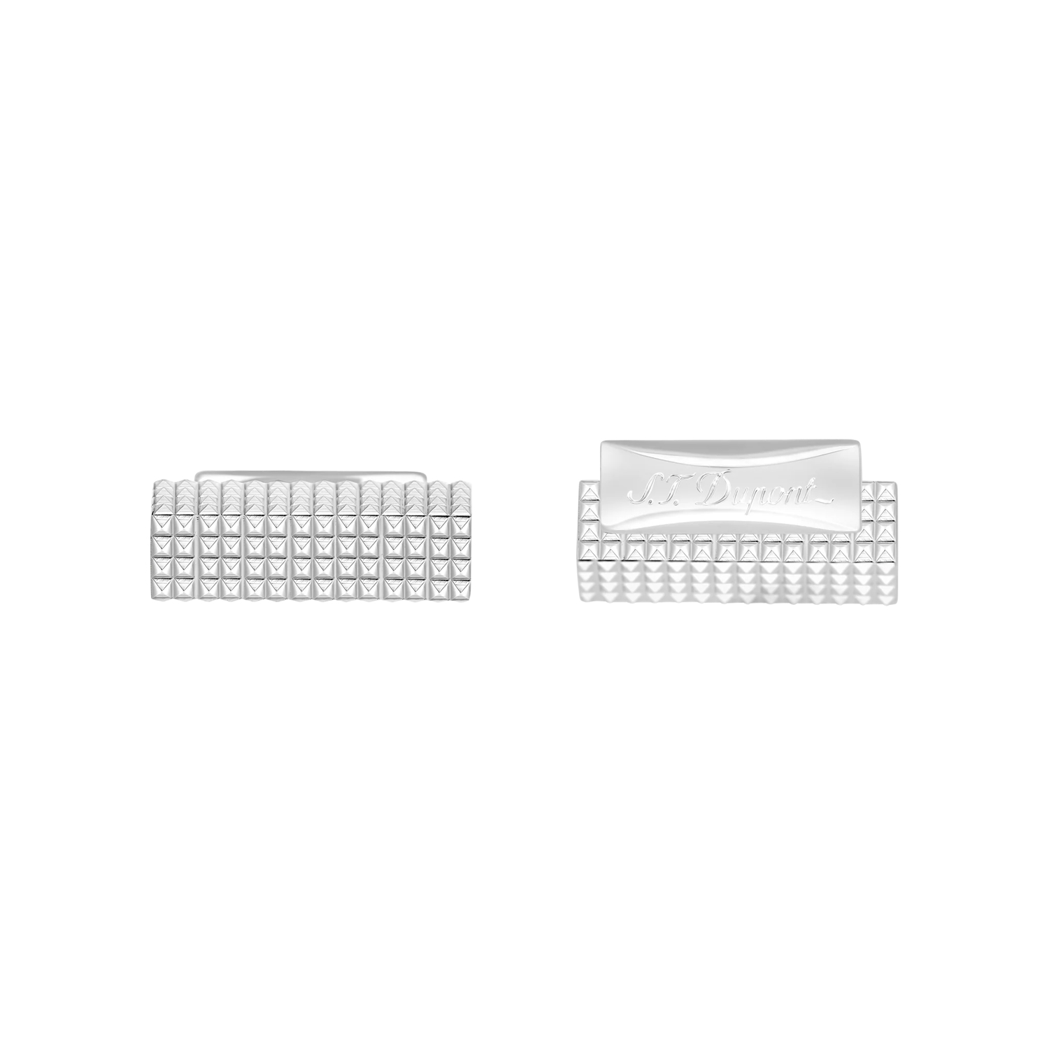 DUPONT - 005567 - gemelli testa di diamante

argento