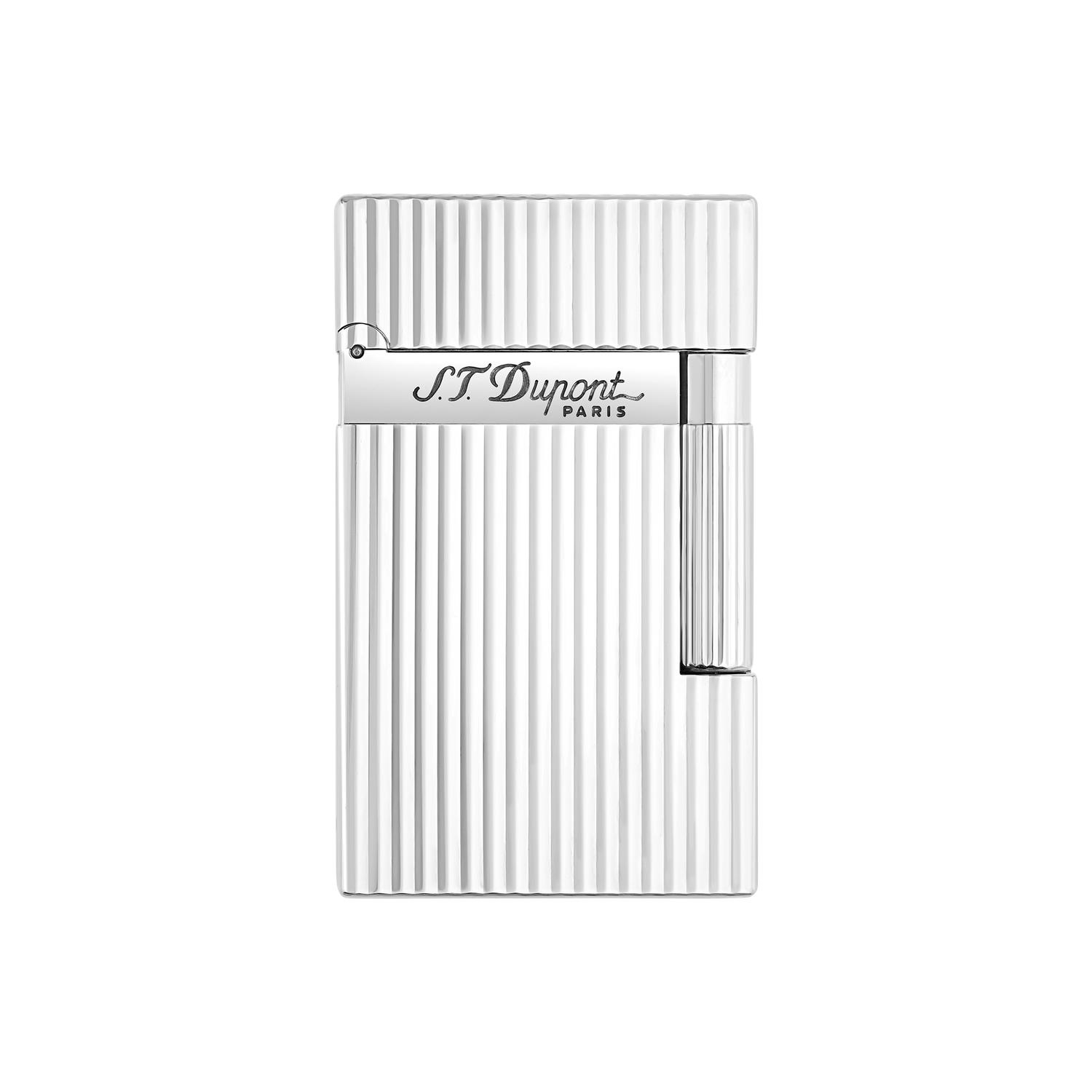 DUPONT - 016817 - Ligne 2 lighter with silver finish - Luxury Lighter