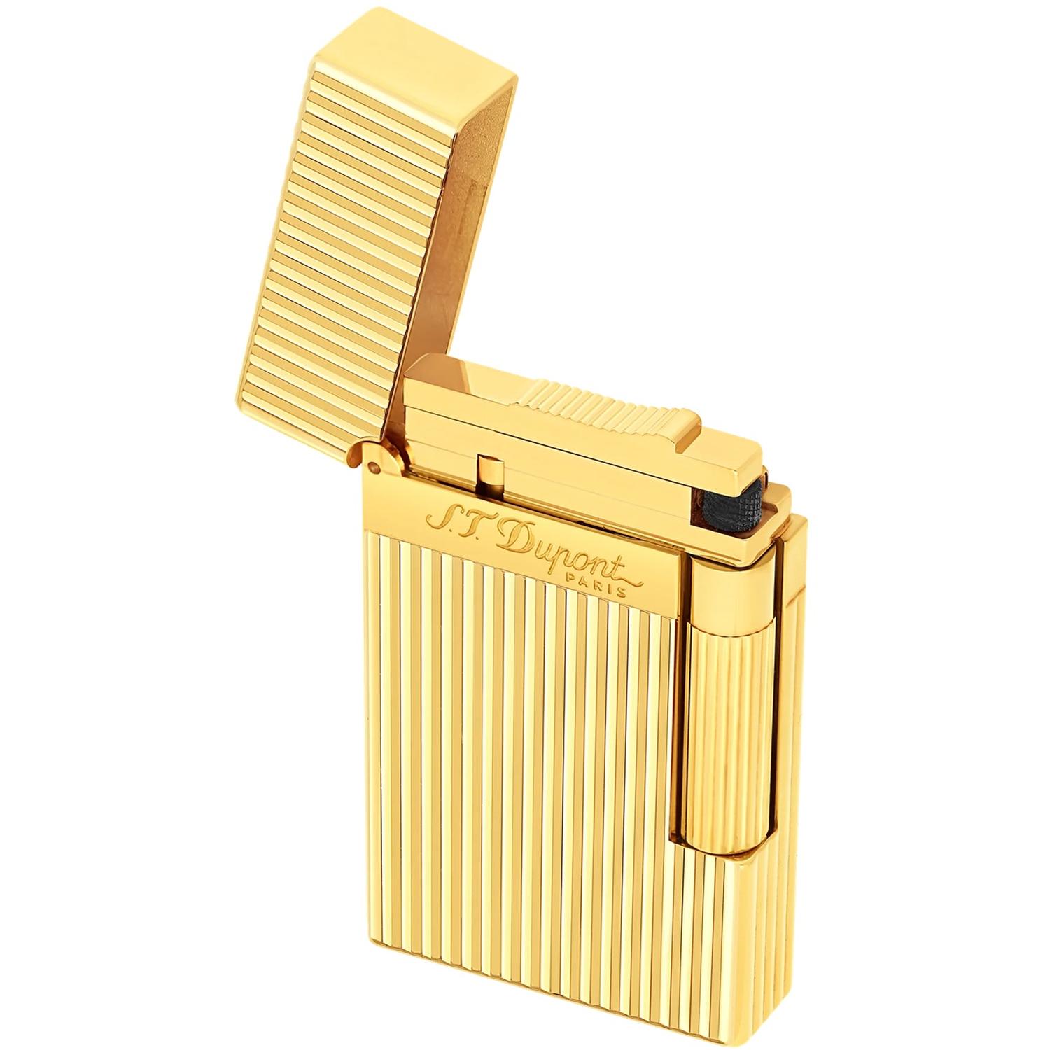 DUPONT - 016827 - S.T.   Yellow Gold Ligne 2 Lighter