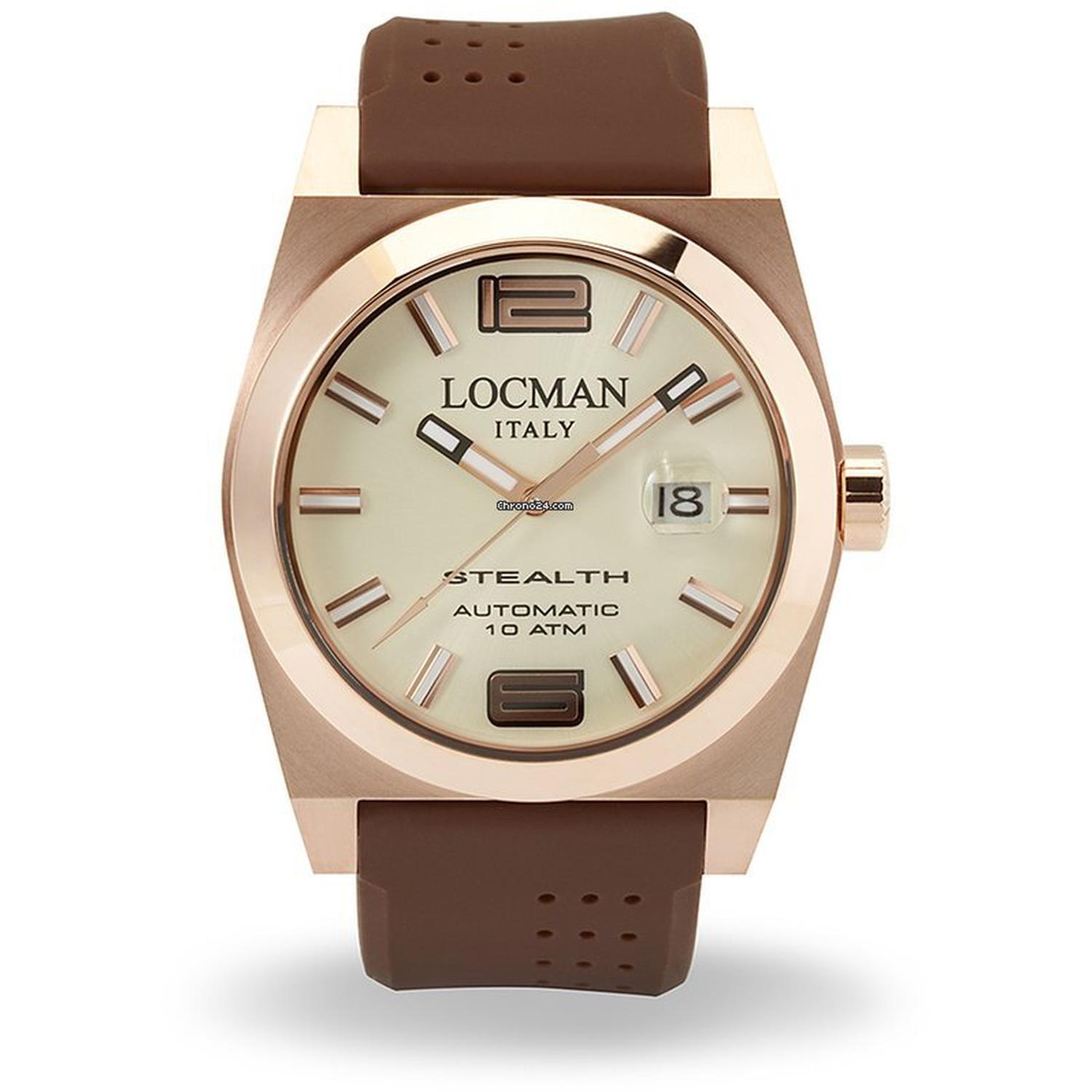 LOCMAN - 0205RRAVF5N0SIN - Uomo - Italy Herrenuhr Automatik Stealth Ref. 0205