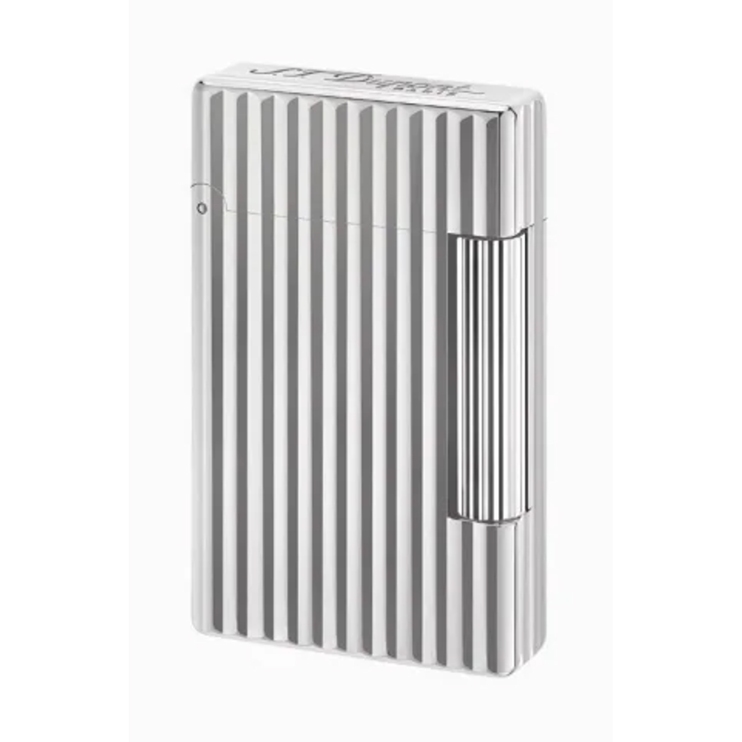 DUPONT - 020802B - S.T.   INITIAL WHITE BRONZE FINISH LIGHTER