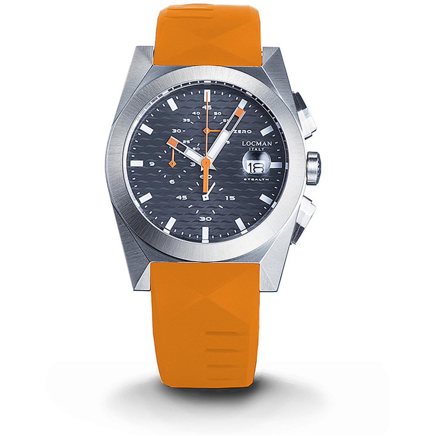 Locman - Uomo - 0812A07S-00GYORSO - Orologio cronografo uomonuovo stealth