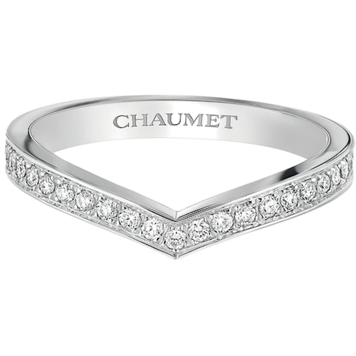 Chaumet - 082554 - Joséphine Aigrette wedding band
