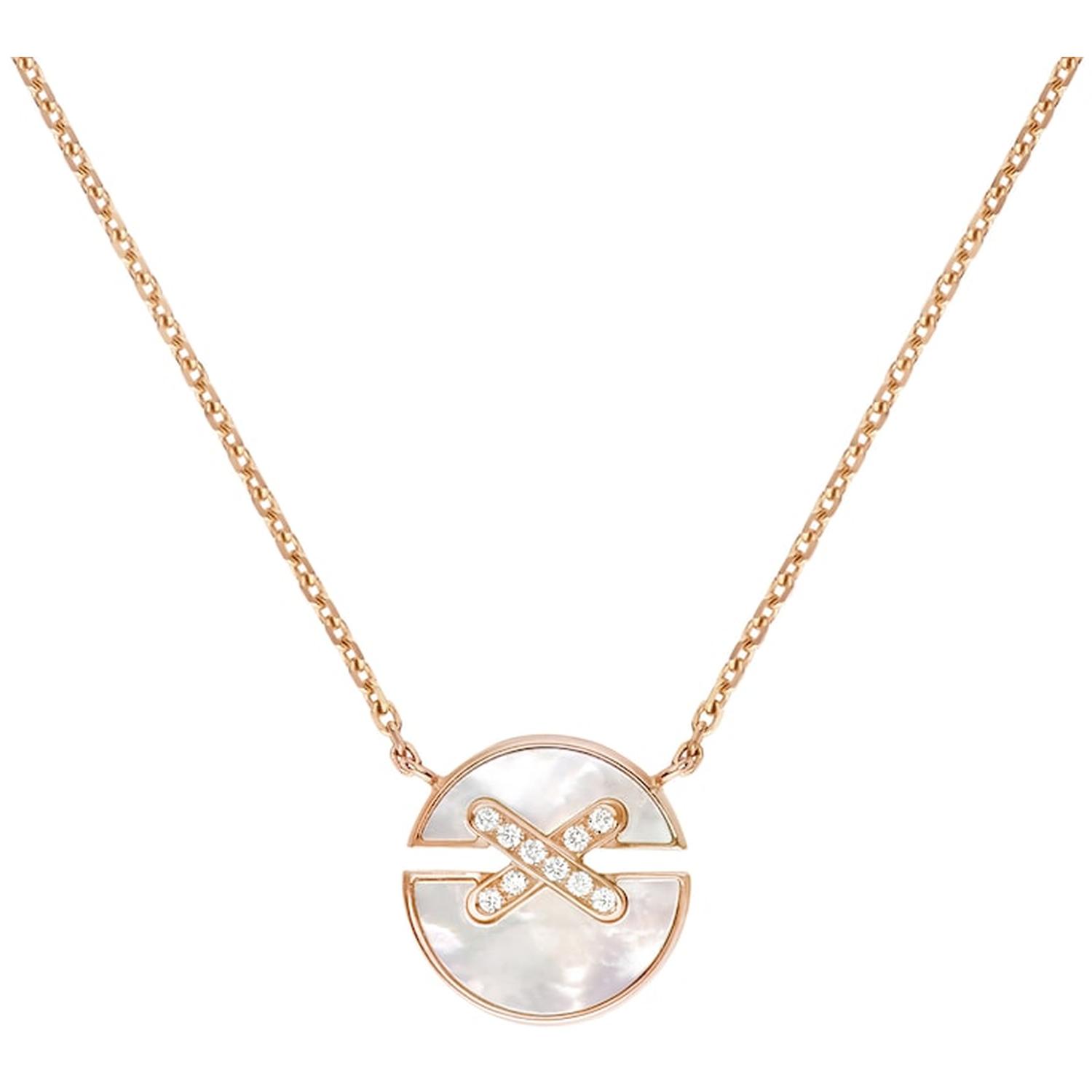 CHAUMET - 084220 - Jeux de Liens Harmony Mother - of - pearl small model pendant