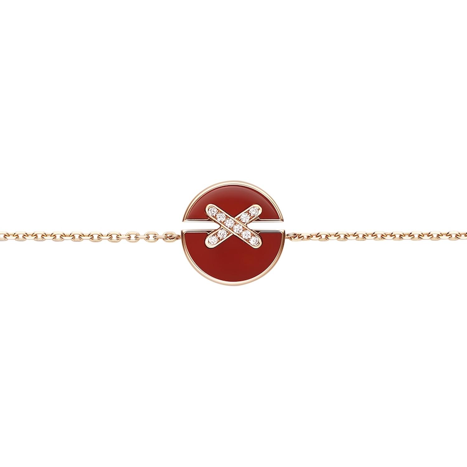 Chaumet - 085007 - Jeux de Liens Harmony Carnelian bracelet