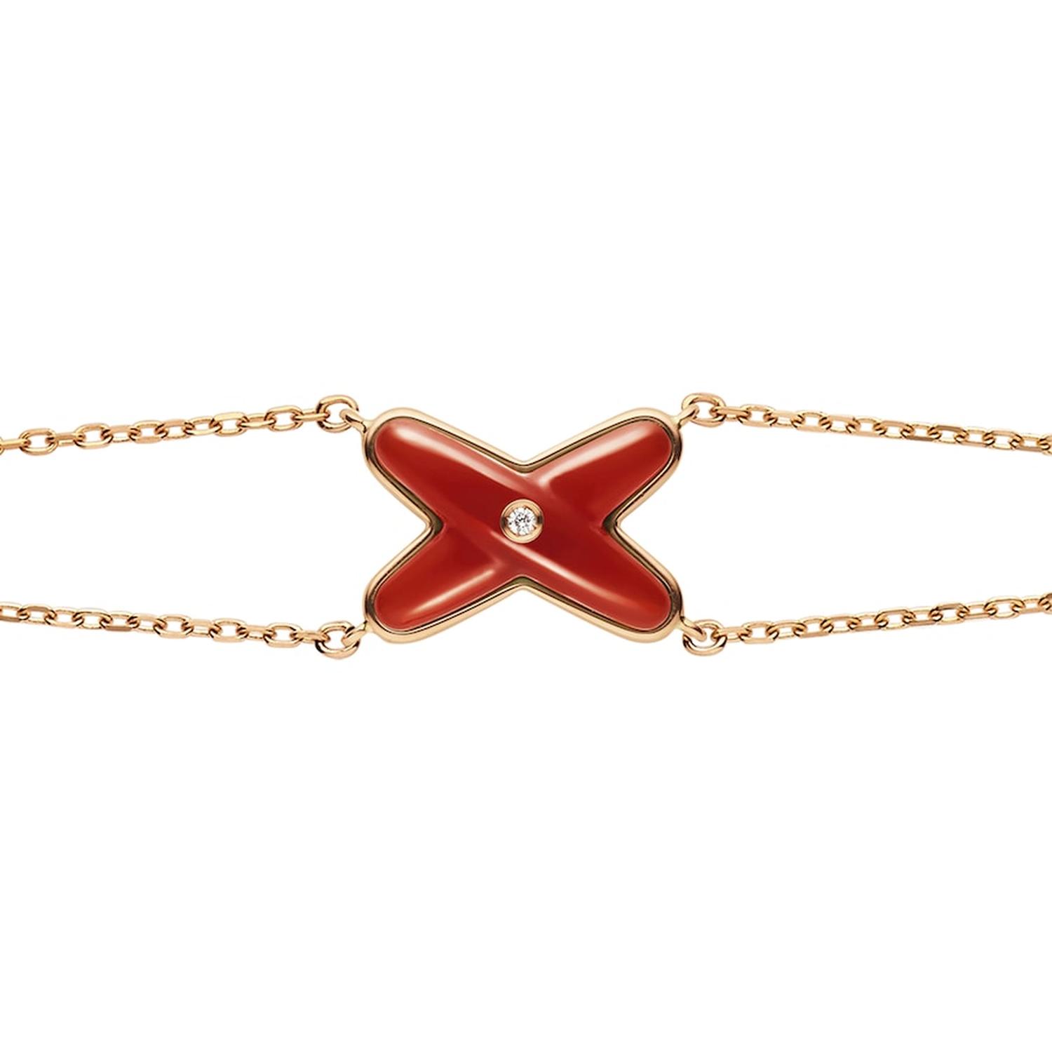 Chaumet - 085123 - Jeux de Liens Carnelian bracelet