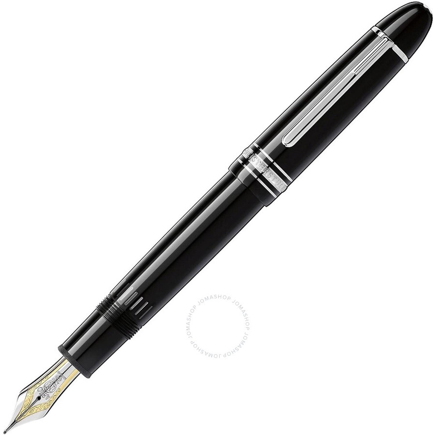 MONT BLANC - 114230 - Penna stilografica Platina-Gecoat