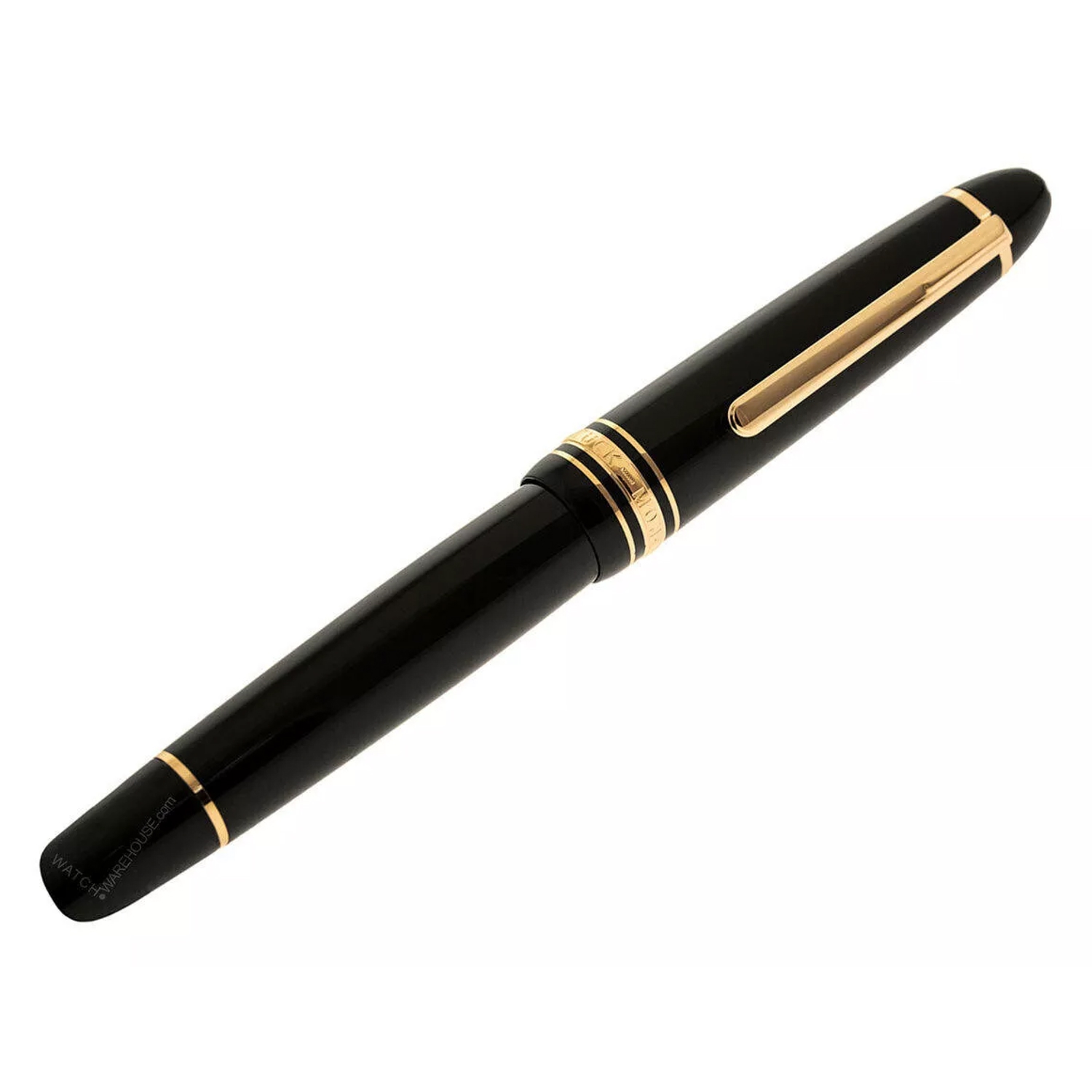 MONT BLANC - 112670 - Meisterstuck M penna stilografica LeGrand rossa rivestita in oro