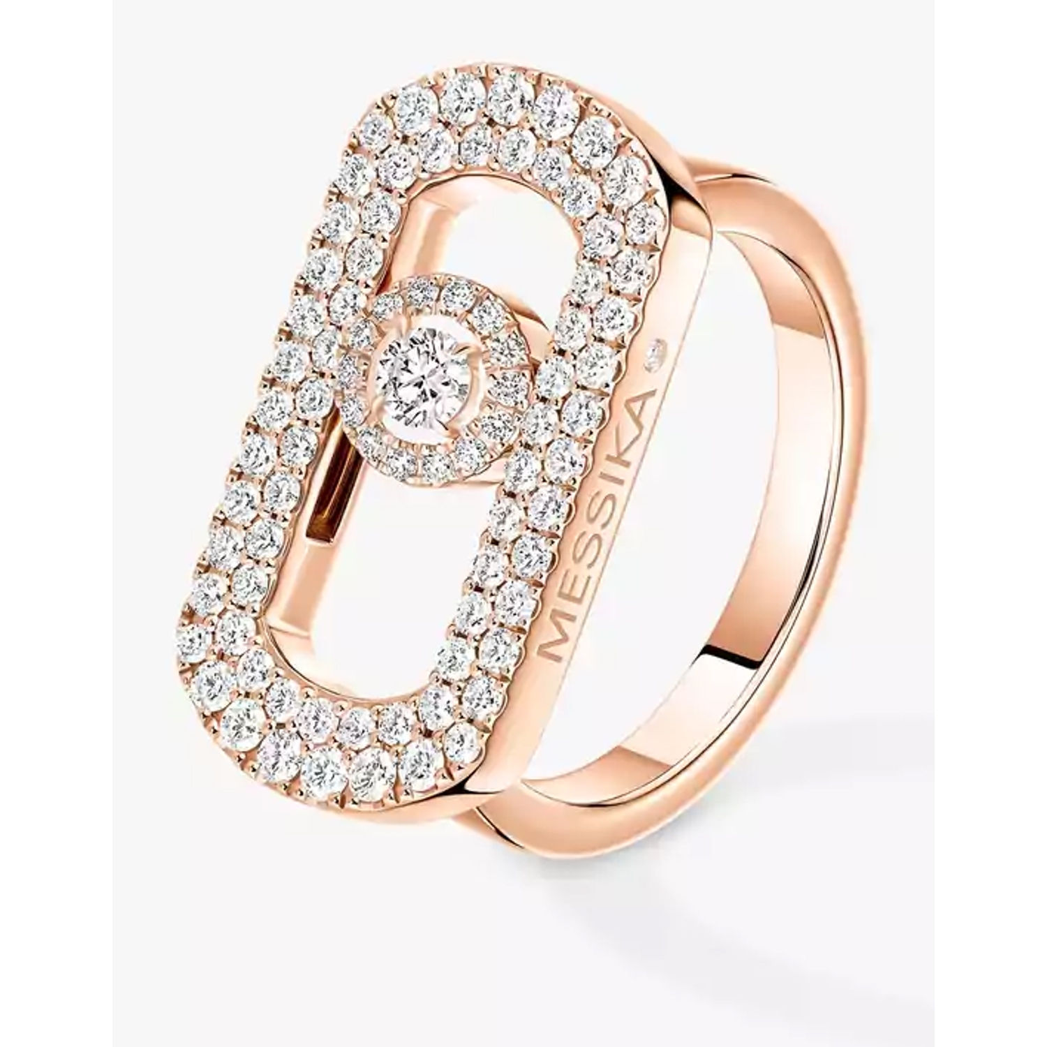 MESSIKA - 12937-PG - Anello So Move con pavé Oro rosa Diamante