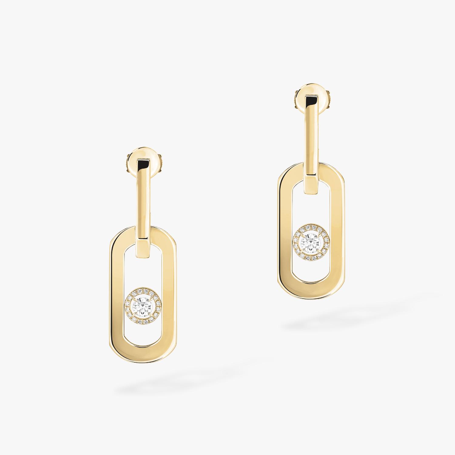 Messika - 13132-YG - So Move XL Pendant Earrings