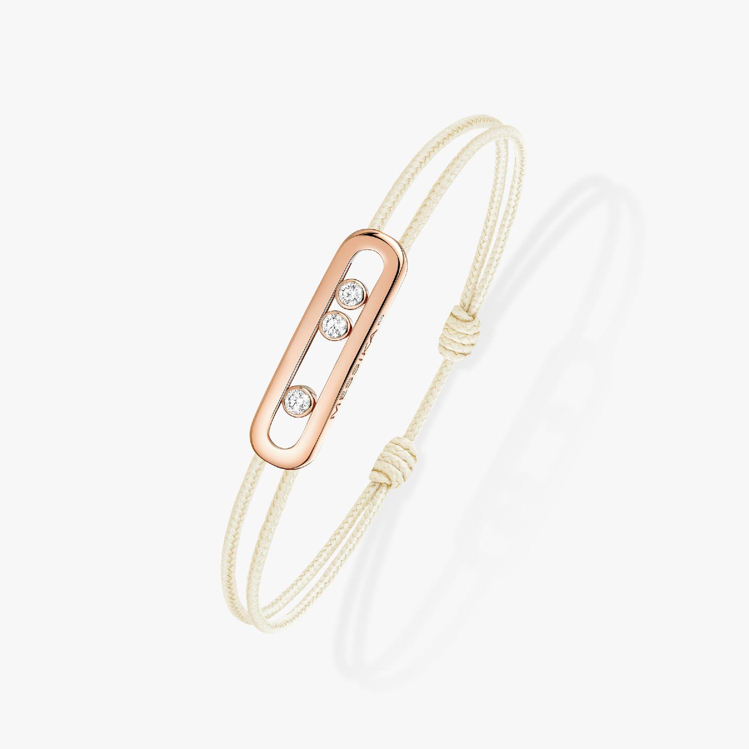 Messika - 14098-PG - Messika CARE(S) Cream Cord Bracelet