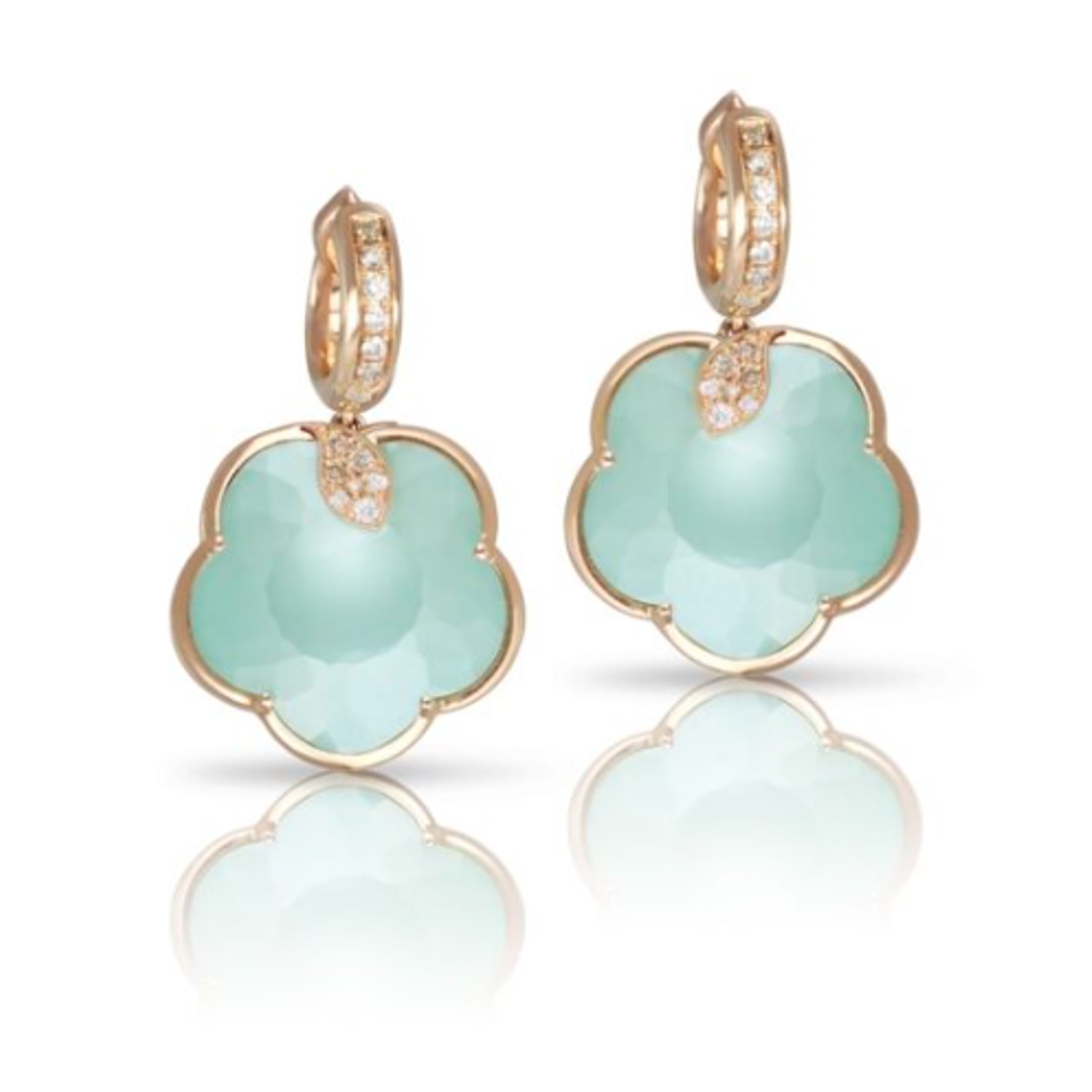 PASQUALE BRUNI - 16620R - Orecchini Ton Joli in oro rosa con diamanti