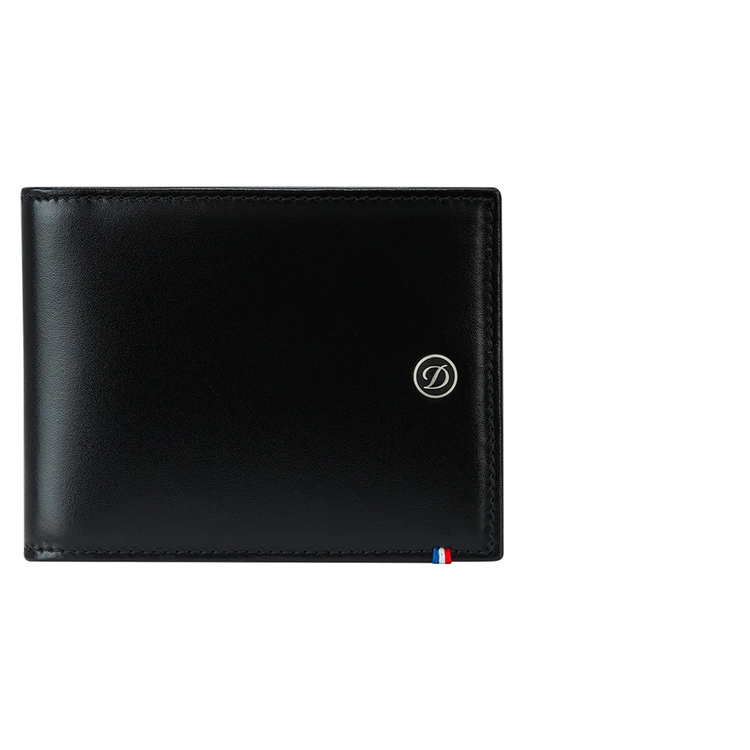 DUPONT - 180001 - Black Leather Wallet with Money Clip - S.T.