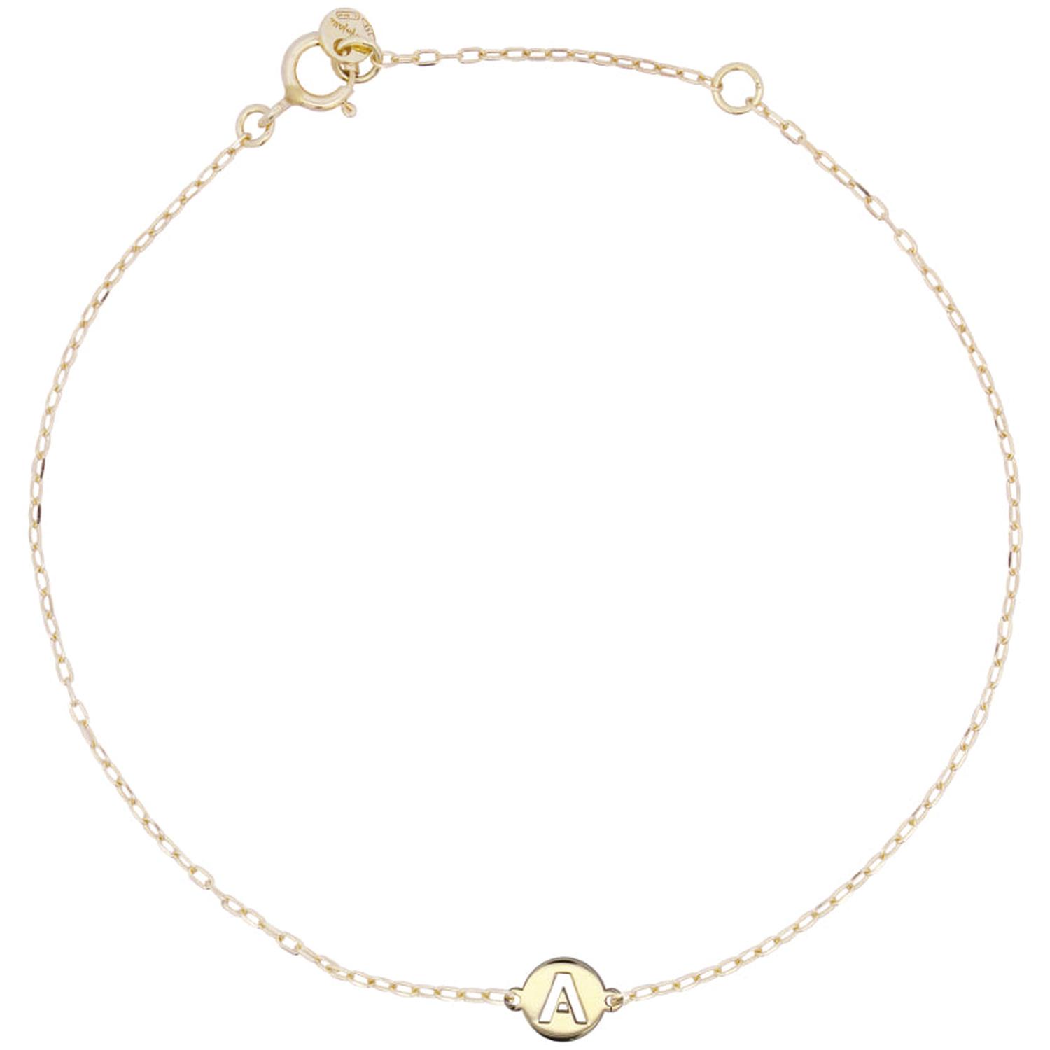 Rue Des Mille - 18KBRINIZA - Bracciale con lettera - ORO18KT