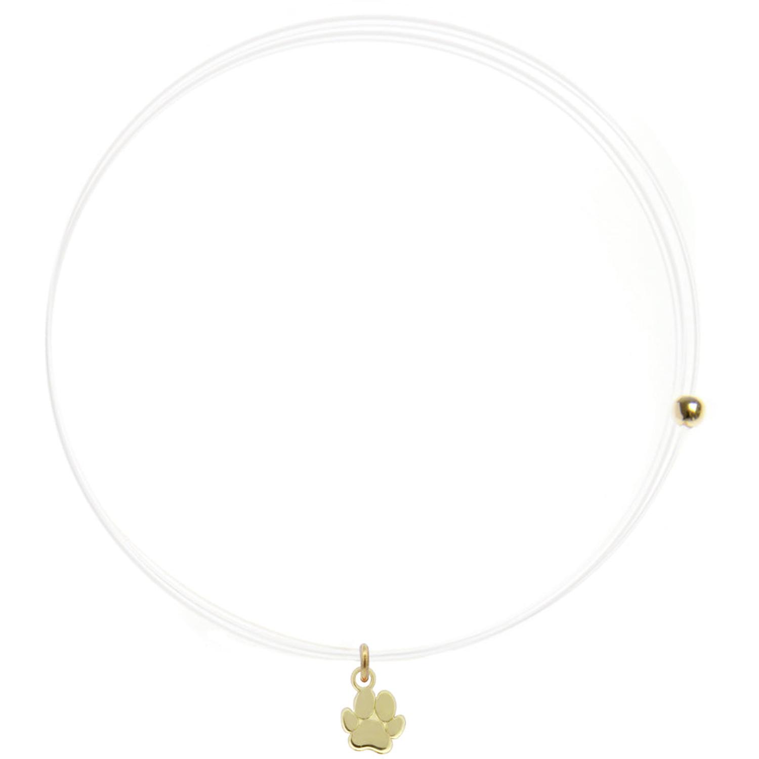 Rue Des Mille - 18KGRLNZZAM - Girocollo Lenza con zampa - ORO18KT