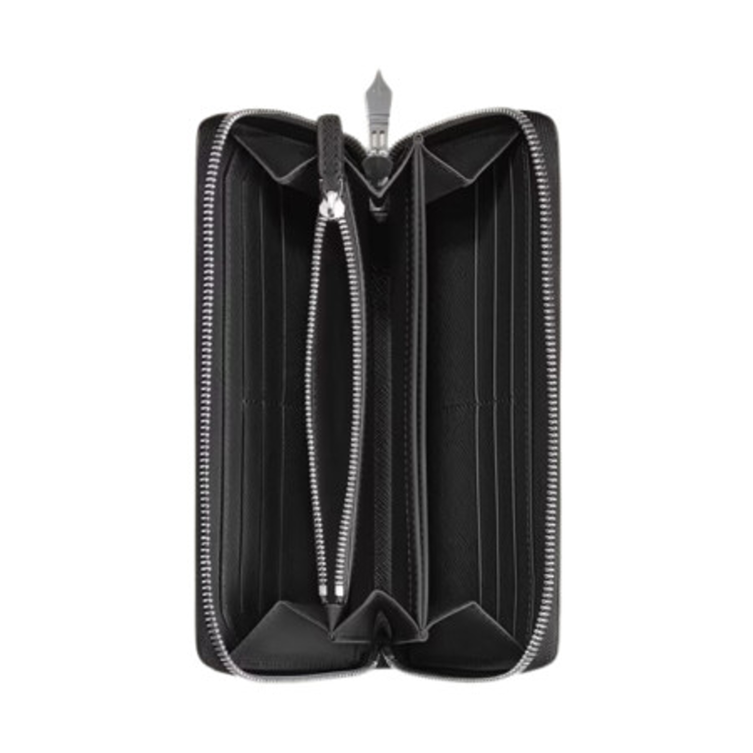 MONT BLANC - 220363 - Portafoglio 12 tasche nero sartorial