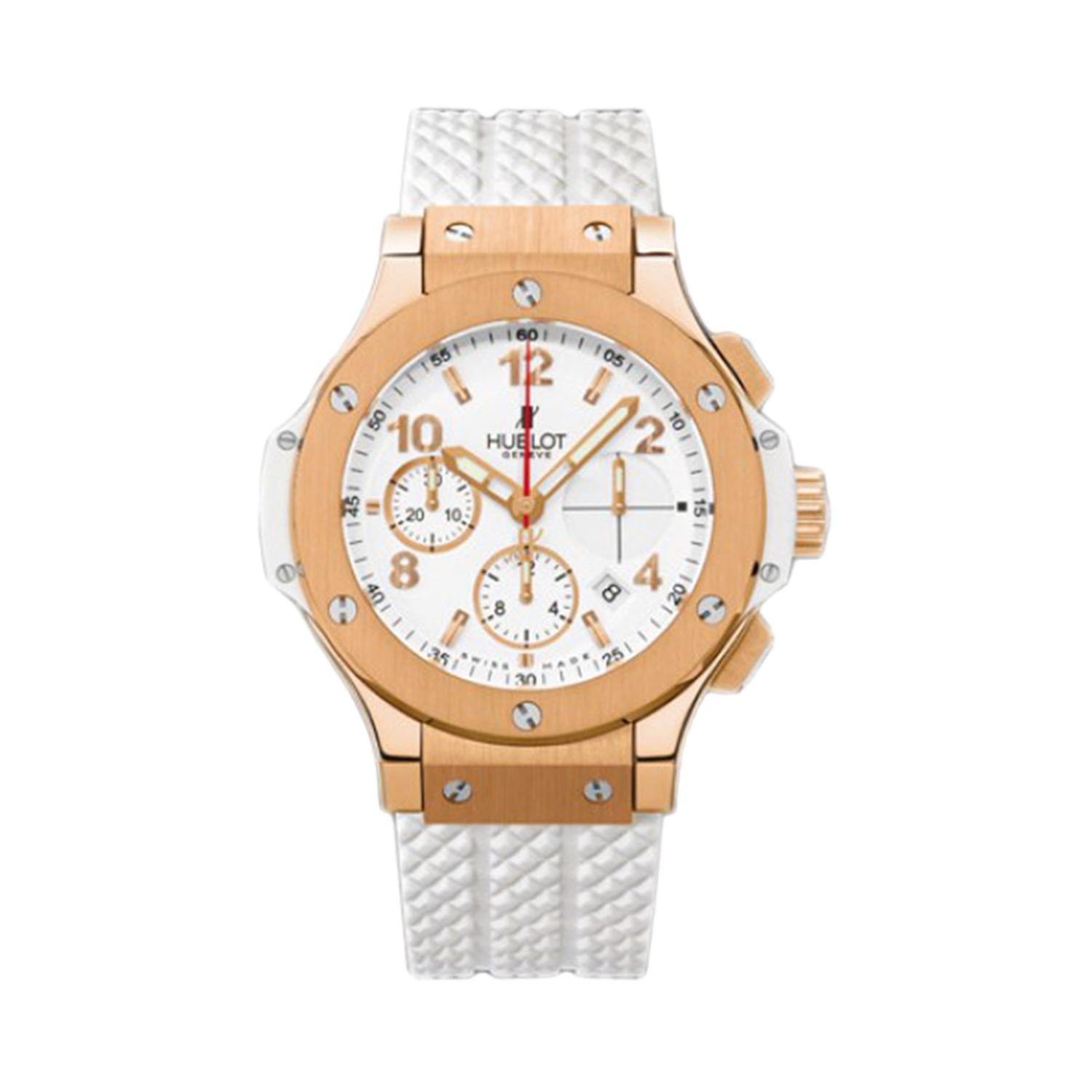 HUBLOT - 341.PE.230.RW - GOLD WHITE CHRONOGRAPH