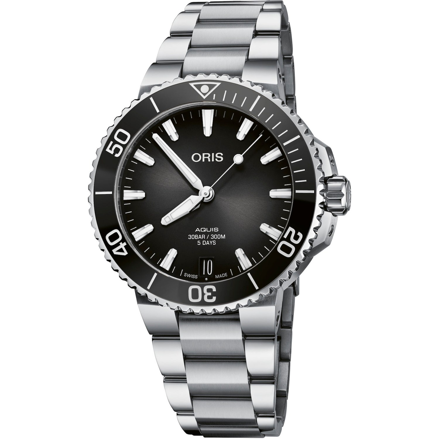 Oris - 40077694154-0782209PEB - Aquis Date Calibre 400
