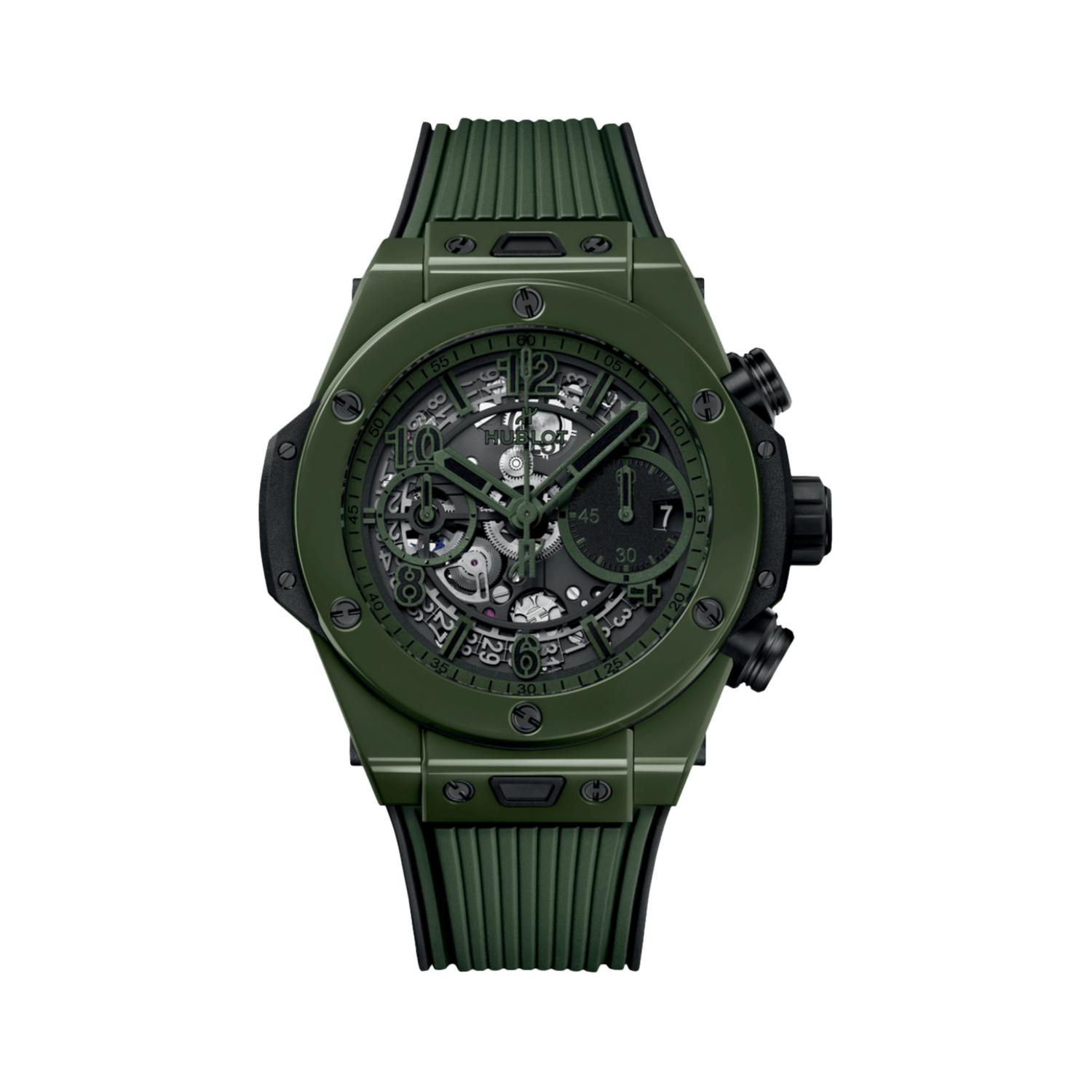 HUBLOT - 441.GX.5210.RX - BIG BANG UNICO DARK GREEN CERAMIC 42 MM