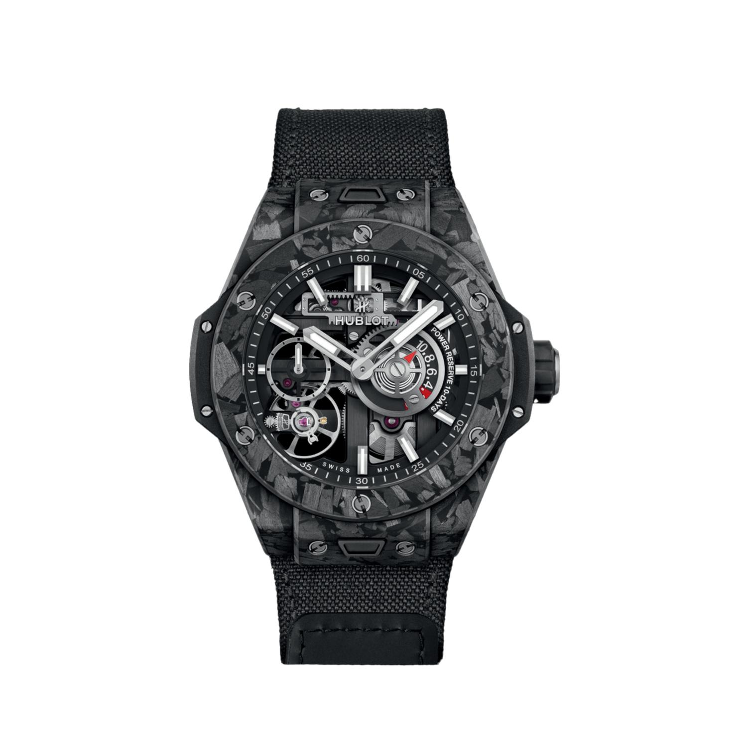 HUBLOT - 444.QN.1170.NR - BIG BANG MECA - 10 FROSTED CARBON 42 MM