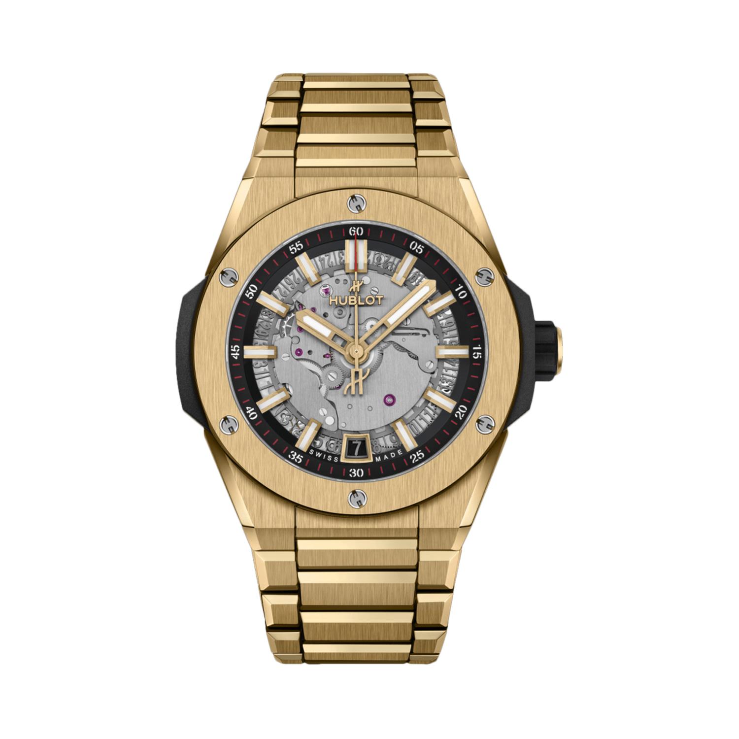 Hublot - 456.VX.0130.VX - BIG BANG INTEGRATED TIME ONLY YELLOW GOLD